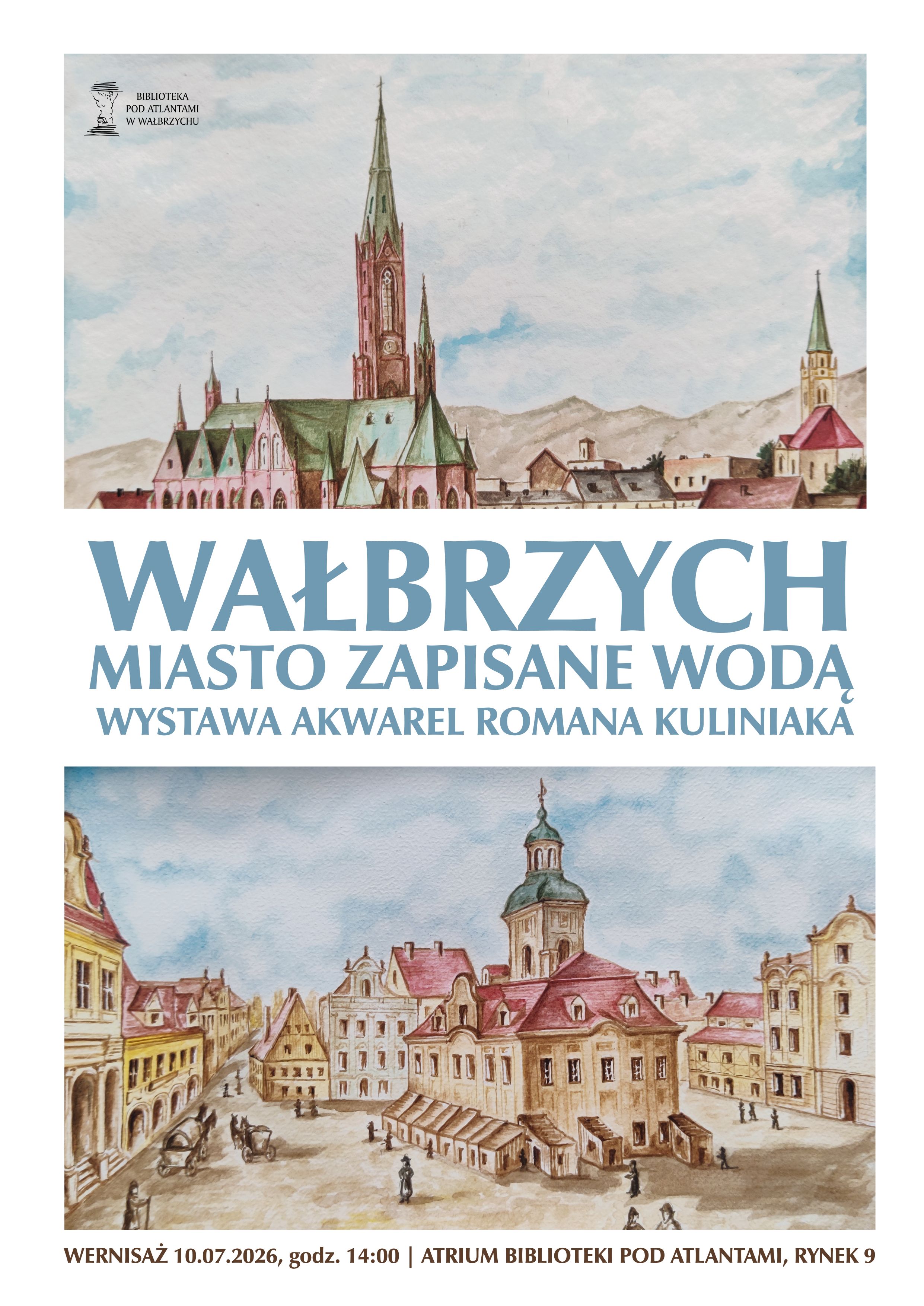 Wystawa akwarel Romana Kuliniaka
