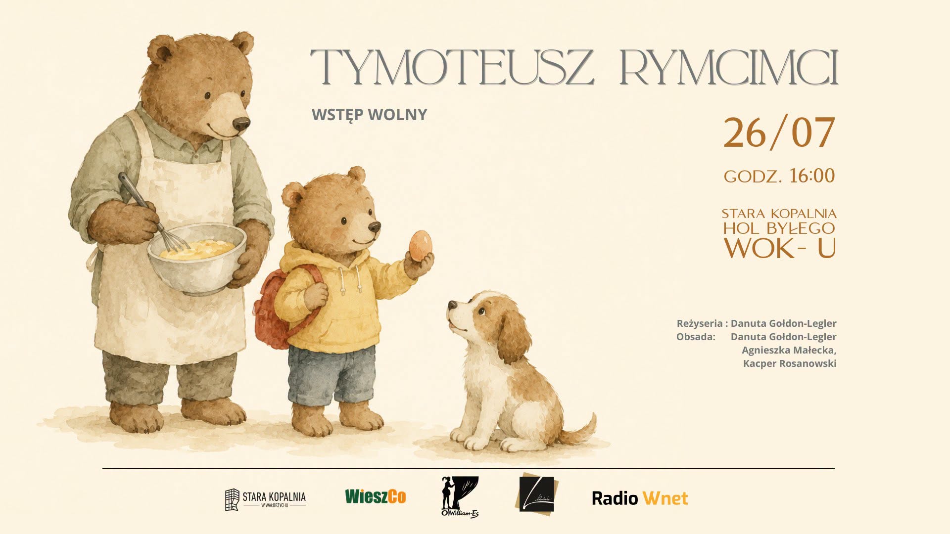 Spektakl "Tymoteusz Rymcicimci"