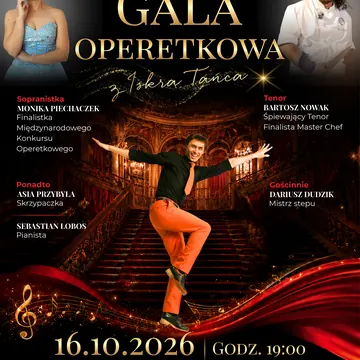 Gala operetkowa z iskrą tańca