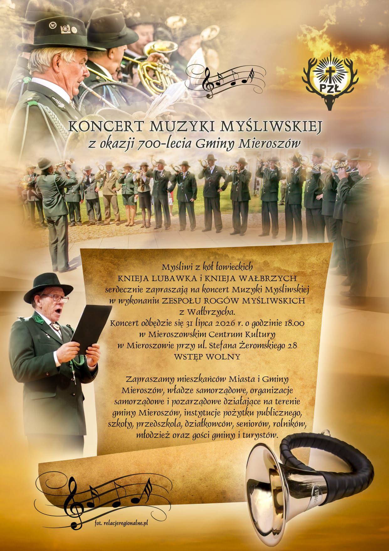 Koncert muzyki myśliwskiej