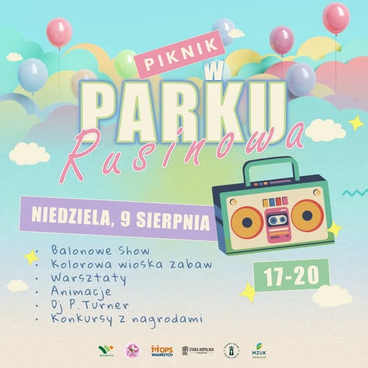 Piknik w Parku Rusinowa