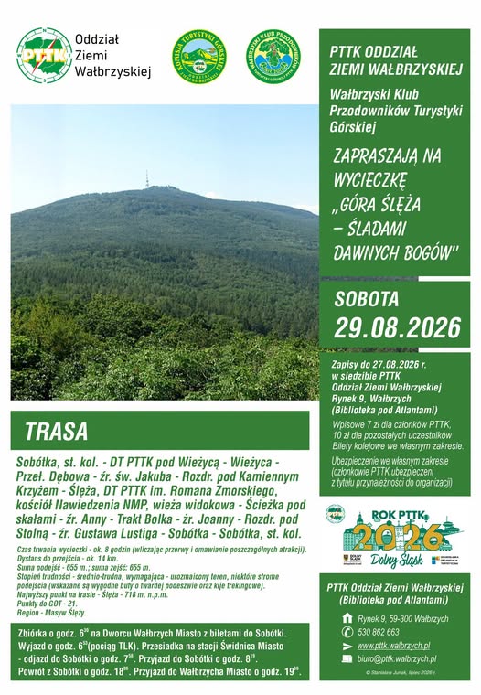 Wycieczka na Górę Ślęża