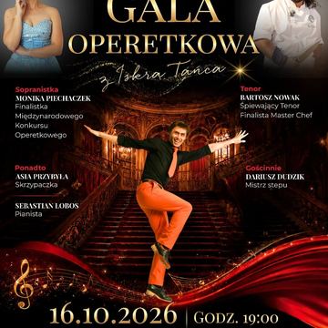 Gala operetkowa z iskrą tańca