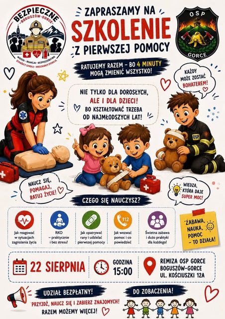 Szkolenie z pierwszej pomocy