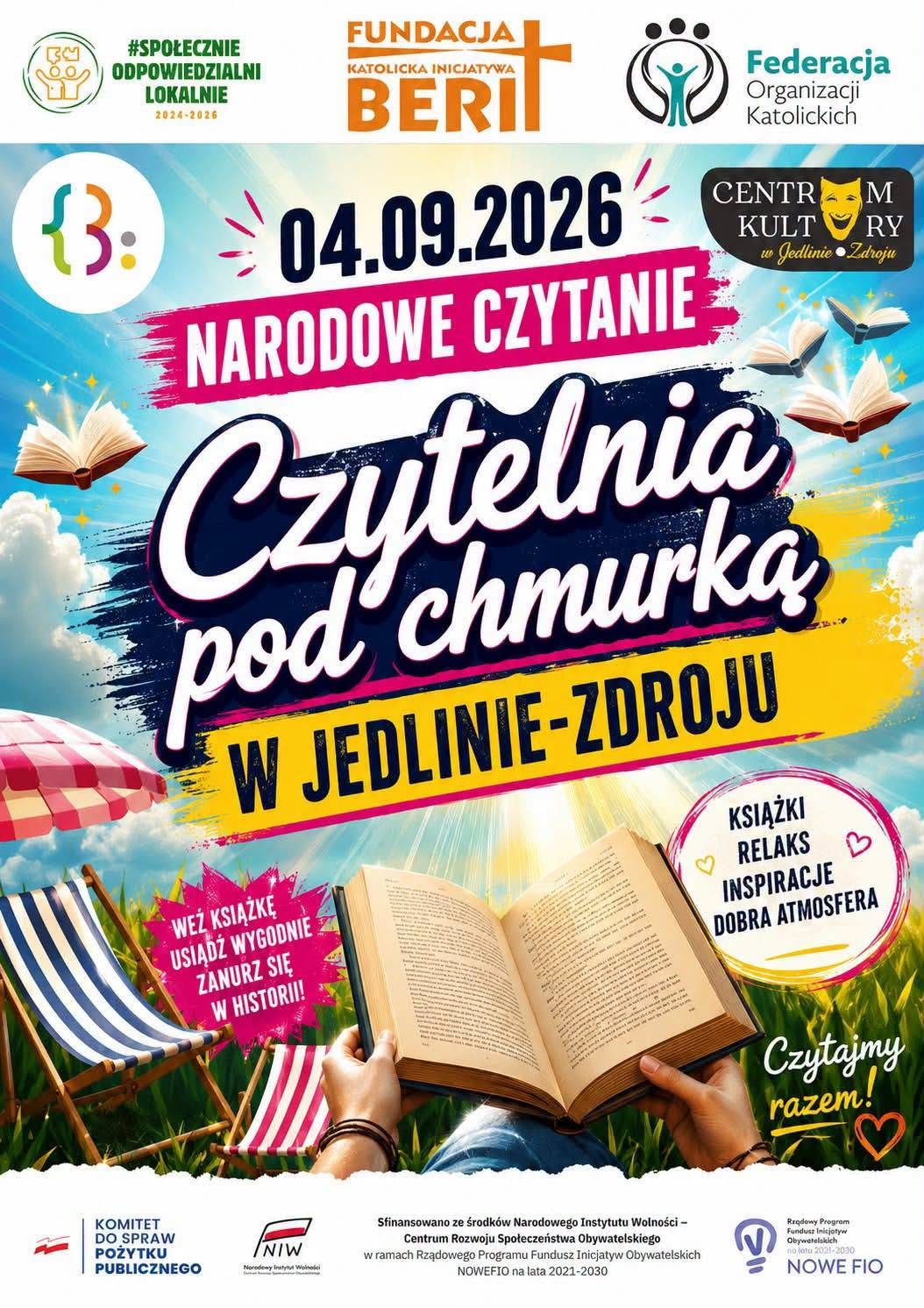 Narodowe Czytanie w Jedlinie-Zdroju