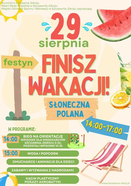 Finisz wakacji