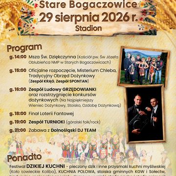 Dożynki Gminne Stare Bogaczowice