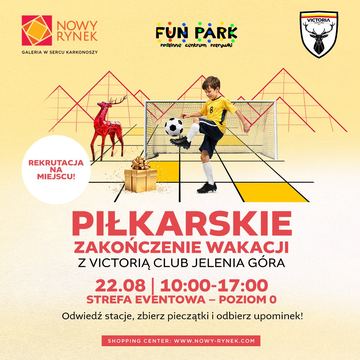 Piłkarskie zakończenie wakacji z Victorią Jelenia Góra