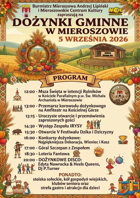 Dożynki gminne w Mieroszowie