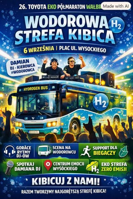 Wodorowa strefa kibica