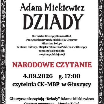 Narodowe Czytanie w Głuszycy