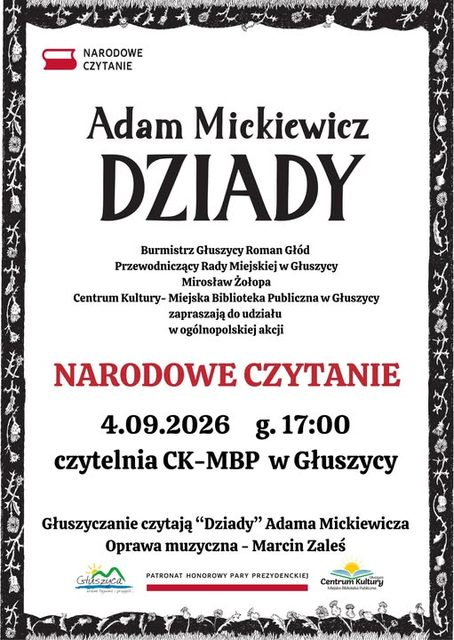 Narodowe Czytanie w Głuszycy