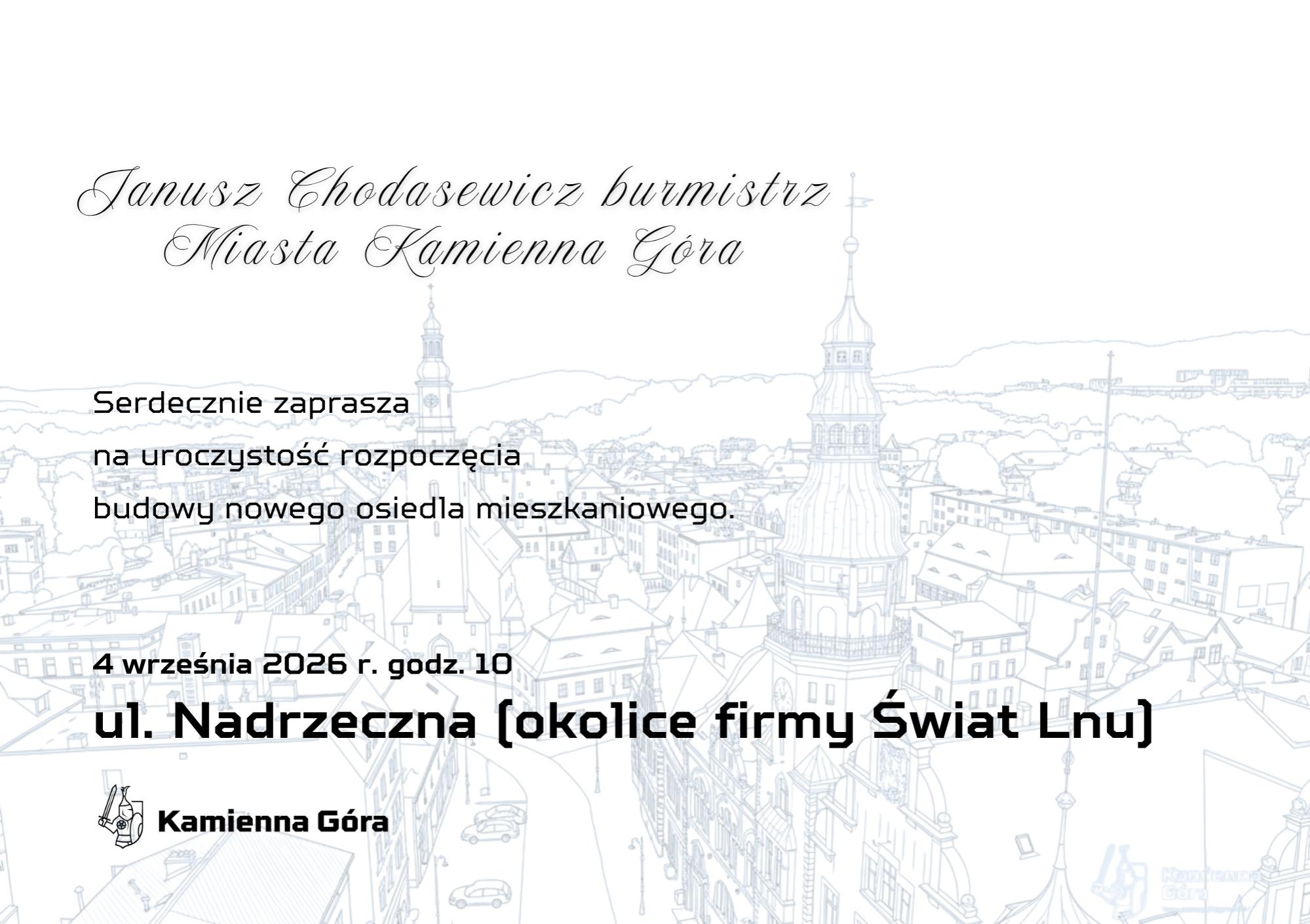 Rozpoczęcie budowy budynku wielorodzinnego