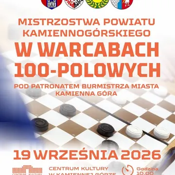 Mistrzostwa powiatu kamiennogórskiego w warcabach 100-polowych