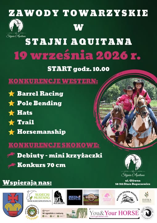 Zawody towarzyskie w Stajnia Aquitana