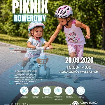 Rodzinny piknik rowerowy