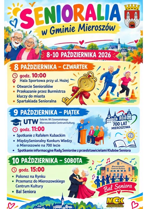 Senioralia w gminie Mieroszów