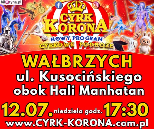 Cyrk Korona w Wałbrzychu