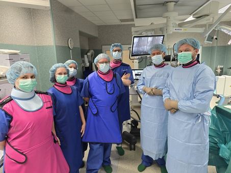 Wybitny neurochirurg szkolił wałbrzyskich lekarzy