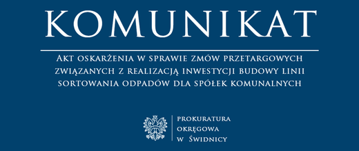 Wałbrzyski wątek w sprawie zmów przetargowych