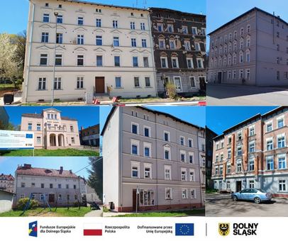 Siedem budynków po termomodernizacji
