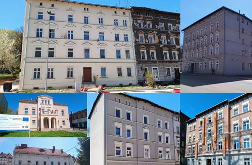 Siedem budynków po termomodernizacji