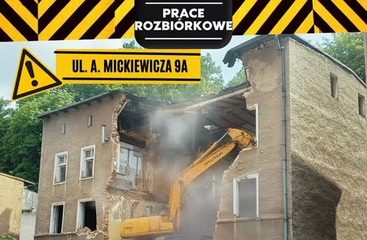 Kolejna rozbiórka w toku
