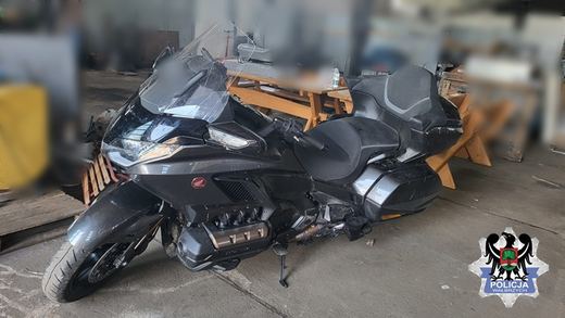 Jeleniogórzanin ukradł motocykl wart 136 tysięcy