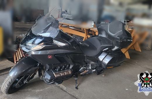 Jeleniogórzanin ukradł motocykl wart 136 tysięcy
