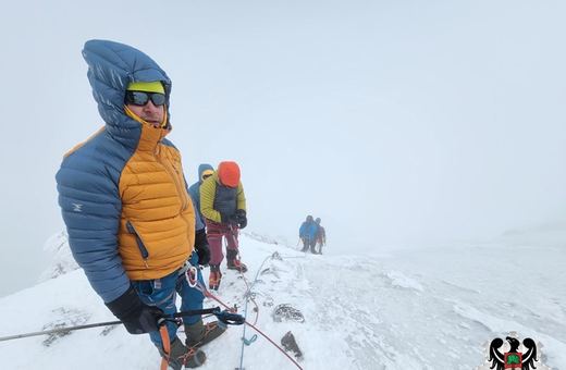 Aleksander Sobieraj zrealizował kolejny cel, tym razem zdobył Kazbek