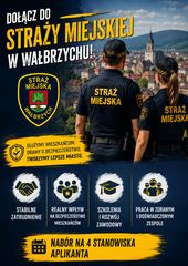 Straż miejska szuka pracowników