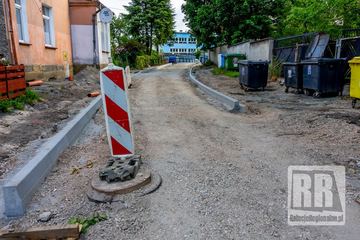 Trwa remont ul. Stefana Okrzei