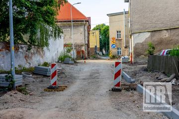 Trwa remont ul. Stefana Okrzei