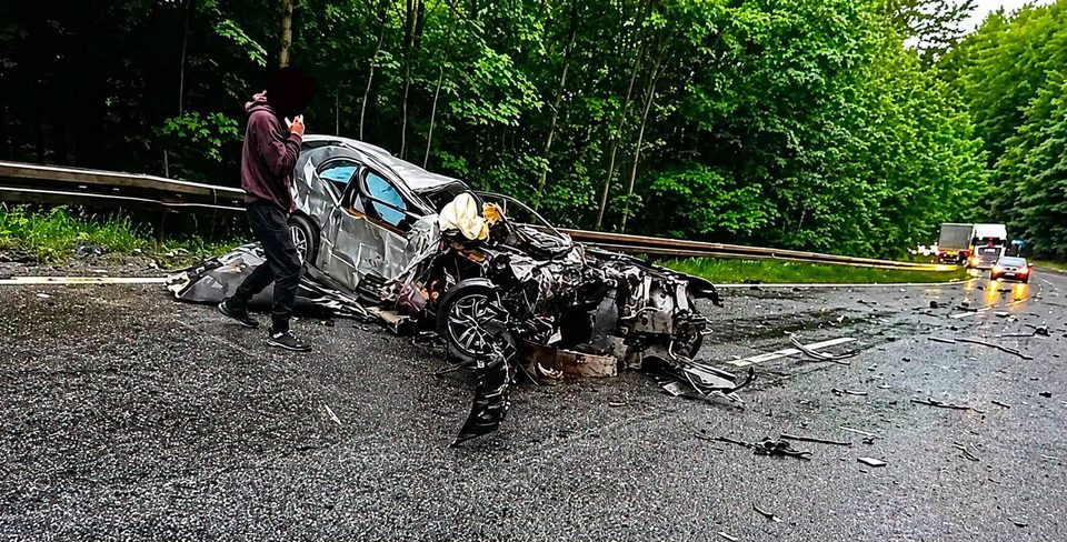 Makabryczny widok, kolejna śmierć na drodze!