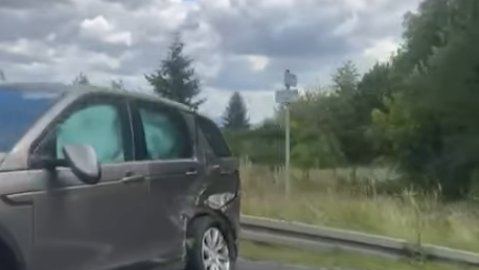 Wypadek na "35" - objazd przez Świebodzice