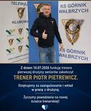 Piłkarze Górnika będą mieć nowego trenera