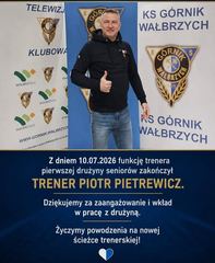 Piłkarze Górnika będą mieć nowego trenera