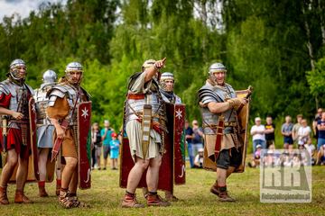 Bitwa Rzymian i barbarzyńców