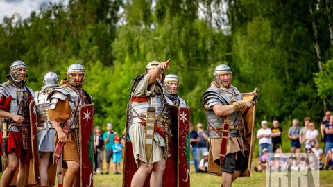 Bitwa Rzymian i barbarzyńców