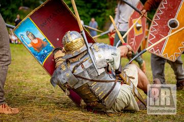 Bitwa Rzymian i barbarzyńców