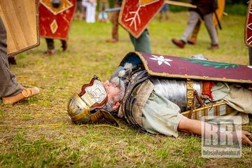Bitwa Rzymian i barbarzyńców
