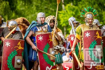 Bitwa Rzymian i barbarzyńców