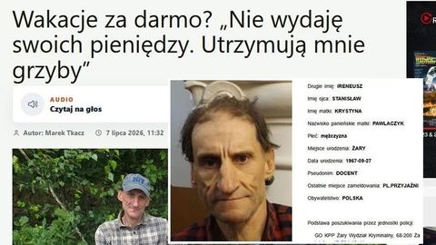Poszukiwany "Docent" ukrywał się w Karkonoszach