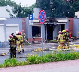 Kolejny pożar w regionie, tym razem lokalu gastronomicznego