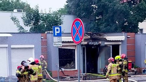 Kolejny pożar w regionie, tym razem lokalu gastronomicznego