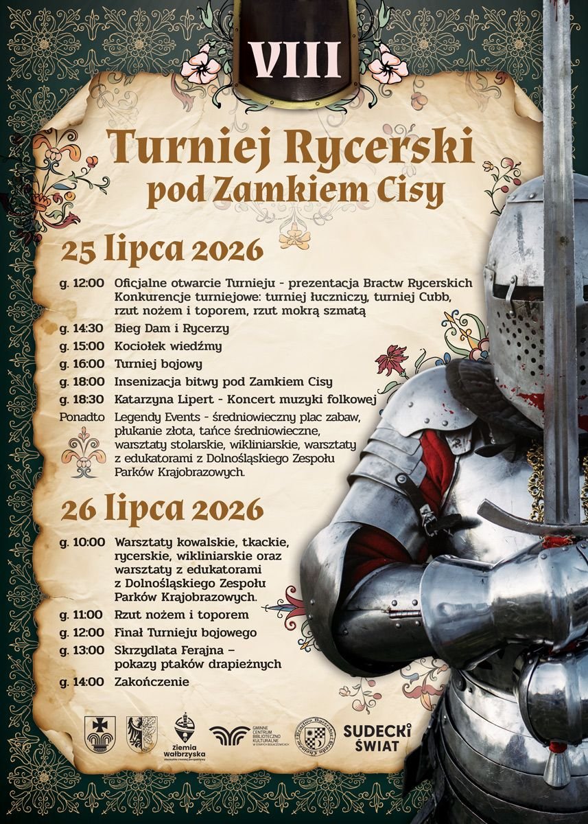 Rycerze ponownie zdobędą Zamek Cisy