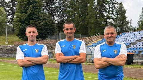 Górnik z pełnym sztabem szkoleniowym i po pierwszym sparingu