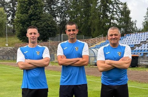 Górnik z pełnym sztabem szkoleniowym i po pierwszym sparingu