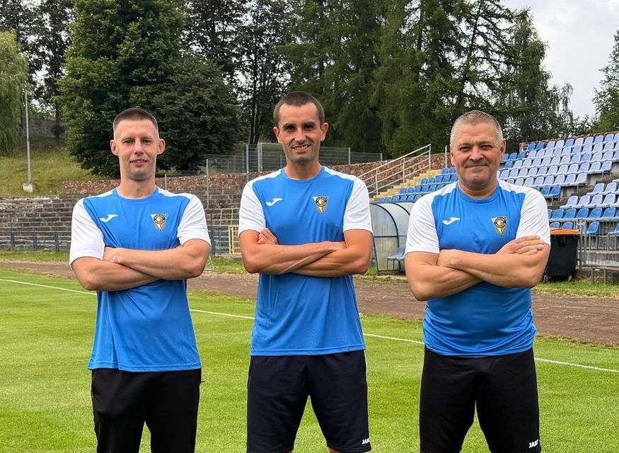 Górnik z pełnym sztabem szkoleniowym i po pierwszym sparingu