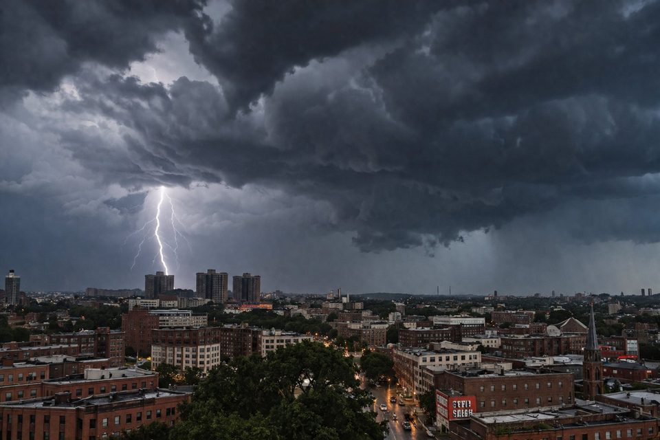 Alert dla naszego regionu, spodziewane burze i porywisty wiatr